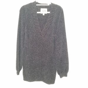 TJD black sweater dress size S/XS